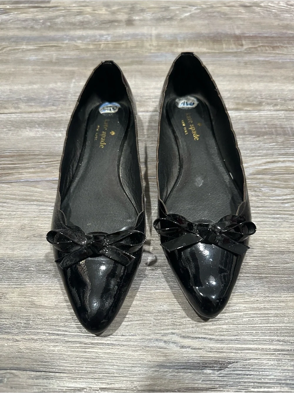 Lot of 3: Kate Spade, Sperry, & Calvin Klein work flats all size 6.5